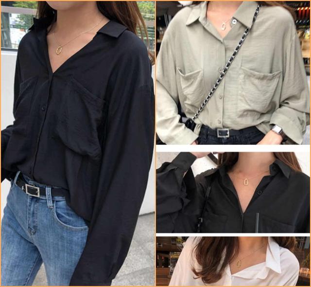 最高ワイシャツ ファッション レディース 人気のファッション画像