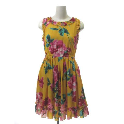 適切な価格 ドルチェ ガッバーナ Pay ドルガバ ワンピース シルク ひざ丈 ノースリーブ ノースリーブ 花柄 フリル シルク 38 Ibs90 レディース アイチグン 330db5b8 Blog Vempraapolo Com Br