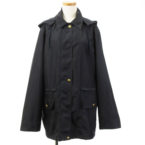 プライスダウン30 Off サルヴァトーレフェラガモ ステンカラー コート フード イタリア製 ネイビー アウター Ecr13 希少 Nanak Naam Leva Com