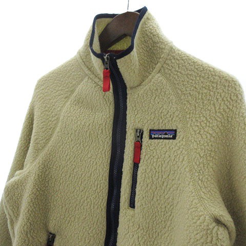 人気新品 Patagonia ロゴ 刺繍 22800 ライトベージュ XSの通販はau PAY マーケット - ブランド古着のベクトル|商品ロットナンバー:487620107 Retro Pile Fleece Jacket レトロ パイル ジャケット フリース 在庫あ通販