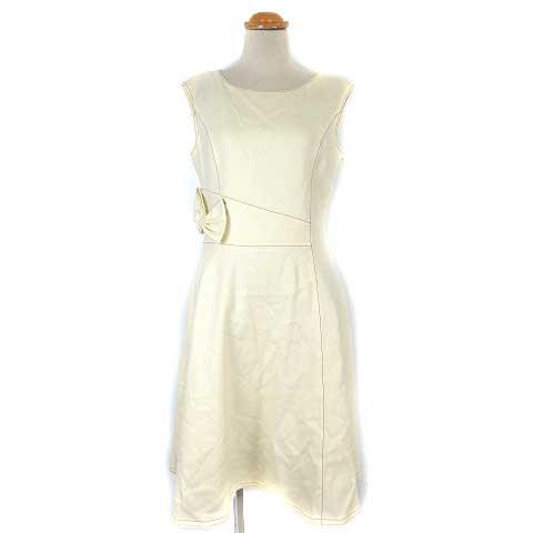 予約販売品 ウール ルネ Rene ワンピース ワンピース ひざ丈 リボン ノースリーブ ウール ルネ アイボリー 34 Ibs77 レディース キングダムノート C2c4f5fe Amendoimdositio Com Br