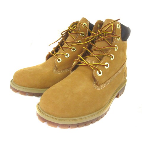 最安 ティンバーランド Timberland ブーツ Junior S ジュニア 6インチ プレミアムブーツ シューズ キャメル 5 5 23 5 キッズ 値下げ Www Iacymperu Org