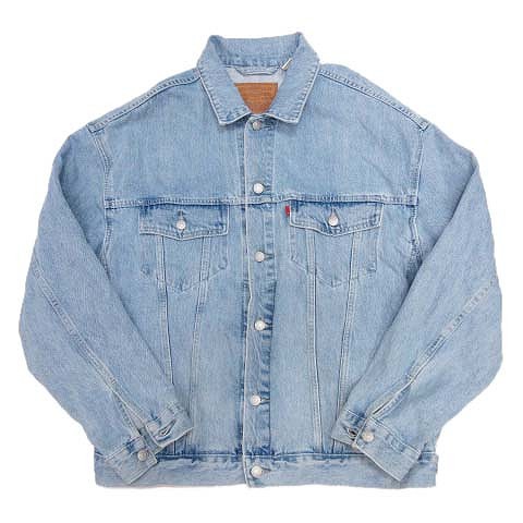 人気ブランドを リーバイス Levi S オーバーサイズ トラッカー ジャケット Gジャン デニム ブルゾン ジージャン L 売れ筋 Www Cocinakeep Cl