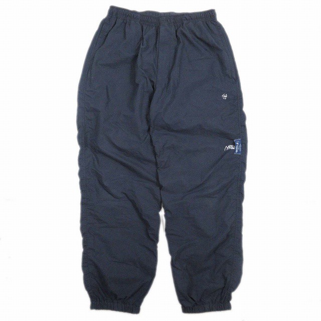 【中古】22SS ノーティカ NAUTICA + STACKS Nyco Track Pants コットン ナイロン イージー トラック パンツ ロゴ 刺繍