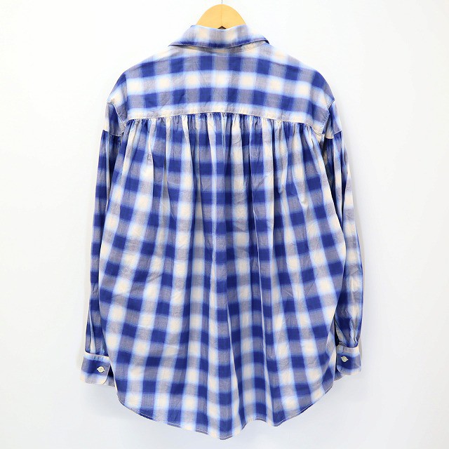 【中古】2020SS AiE エーアイイー Painter Shirt Shadow Plaid オンブレ チェック ペインター シャツ M