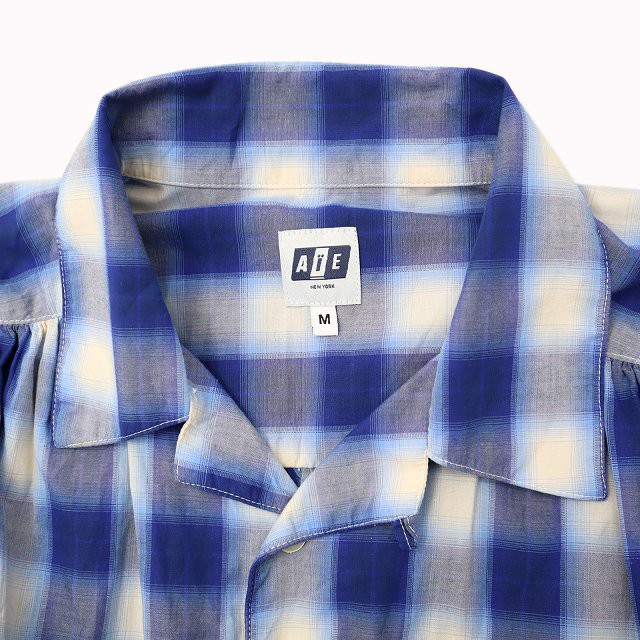 AiE / Shadow Plaid Painter Shirt+inforsante.fr