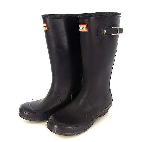 中古 ハンター Hunter W レイン ブーツ ラバー 長靴 ネイビー 紺 Uk2 21cm キッズの通販はau Wowma ワウマ ブランド古着のベクトル 商品ロットナンバー