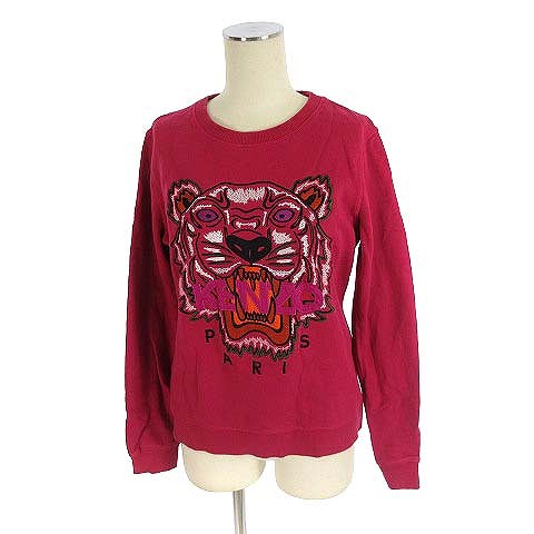 中古 ケンゾー Kenzo Tiger Face Crew Sweat タイガー フェイス スウェット トレーナー 刺繍 長袖 ピンク Sの通販はau Pay マーケット ブランド古着のベクトル 商品ロットナンバー