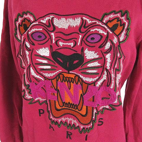 新品即決 Kenzo S ピンク トレーナー スウェット タイガー スウェット Palmettoplaza Com