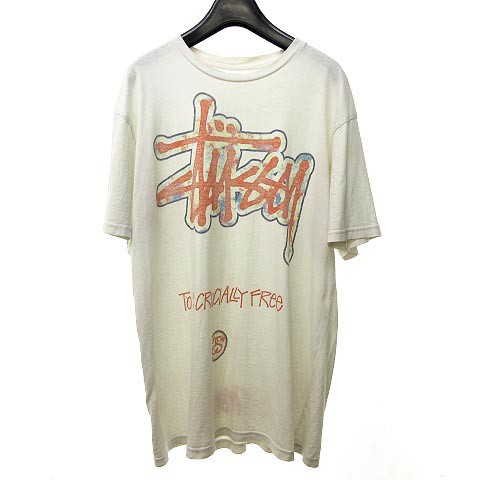 中古 ステューシー Stussy ファセッタズム Facetasm Tiedye Tee ロゴ プリント Tシャツ カット