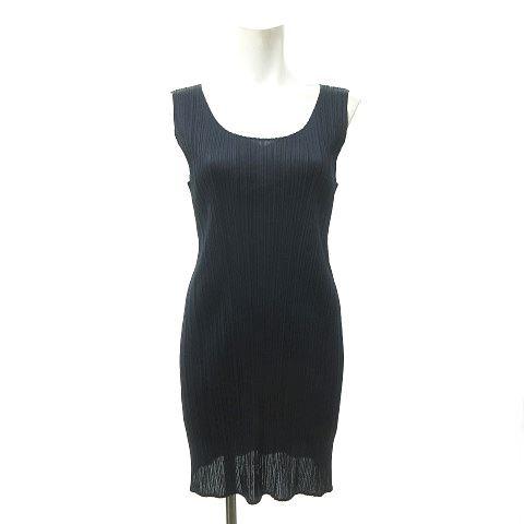 送料無料 即納 レディース ネットau プリーツプリーズ Pleats Please 3 美品 13ss ノースリーブ マーケット ワンピース プリーツ スリット ネイビー 紺 3 0218 Ecr レディース クスグン F93be2e9 Navpa Org