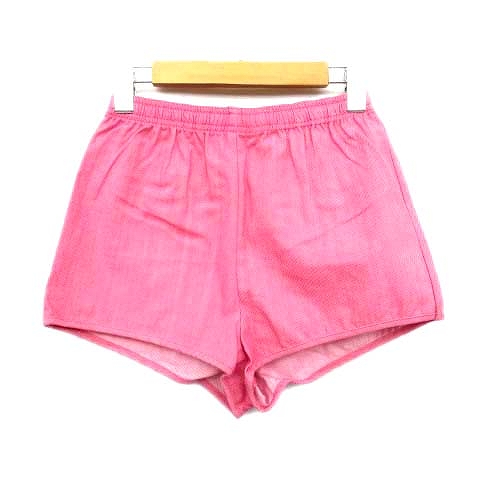 中古 未使用品 エモダ Emoda ショート パンツ ホット ウエストゴム イージー S ピンク レディース 28 レディースの通販はau Wowma ワウマ ブランド古着のベクトル 商品ロットナンバー