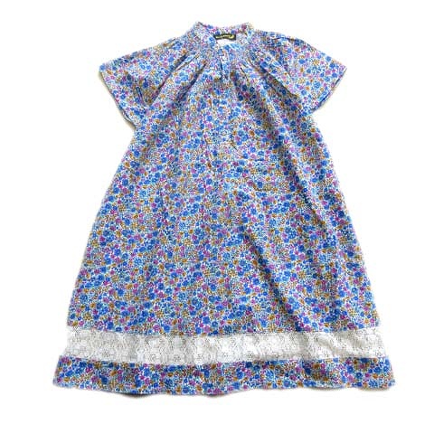 中古 美品 ビームスボーイ Beams Boy シャツ ワンピース カットソー スタンドカラー 花柄 ギャザー レース の通販はau Pay マーケット ブランド古着のベクトル 商品ロットナンバー