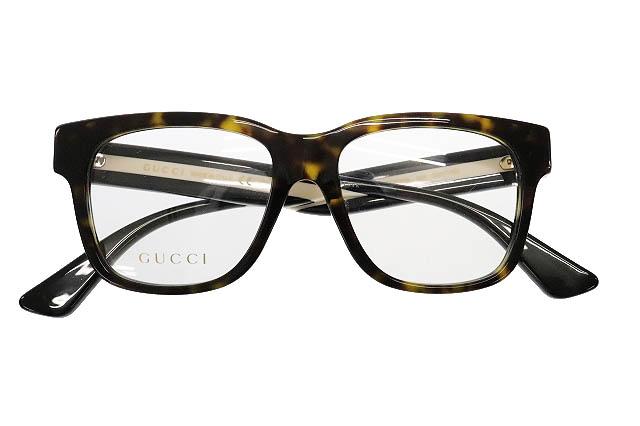 中古 グッチ Gucci サイド ライン ロゴ 伊達 眼鏡 メガネ マルチカラー 0425 0080 メンズ