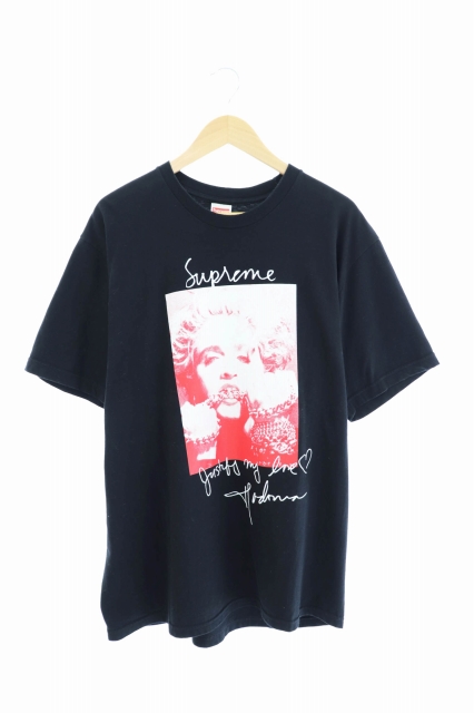 中古 シュプリーム Supreme 18aw Madonna Tee マドンナ イラスト プリント 半袖 Tシャツ L 黒 0627 0130の通販はau Pay マーケット ブランド古着のベクトル 商品ロットナンバー