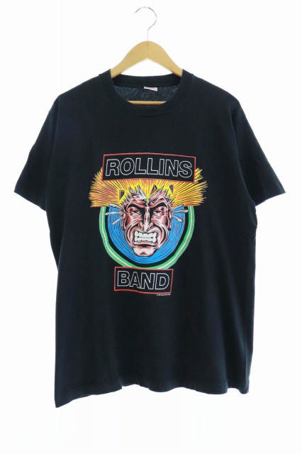 偉大な ヴィンテージ Vintage 90s 1991年 Rollins Band ロリンズ バンド The End Of Silence Tシャツ 黒 200918 0072 日本未入荷 入手困難 Design Tours Com