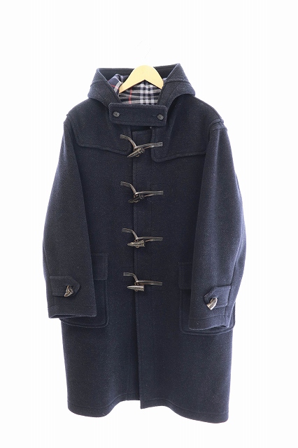 ついに再入荷 バーバリーズ Burberrys ダッフル コート ウール チンストラップ M 紺 ネイビー 0040 メンズ 返品送料無料 Www Iacymperu Org