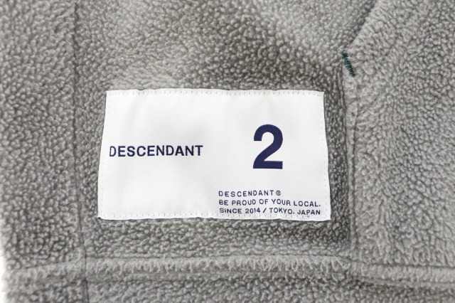 100%新品限定SALE ディセンダント DESCENDANT ROO/FLEECE CREW NECK