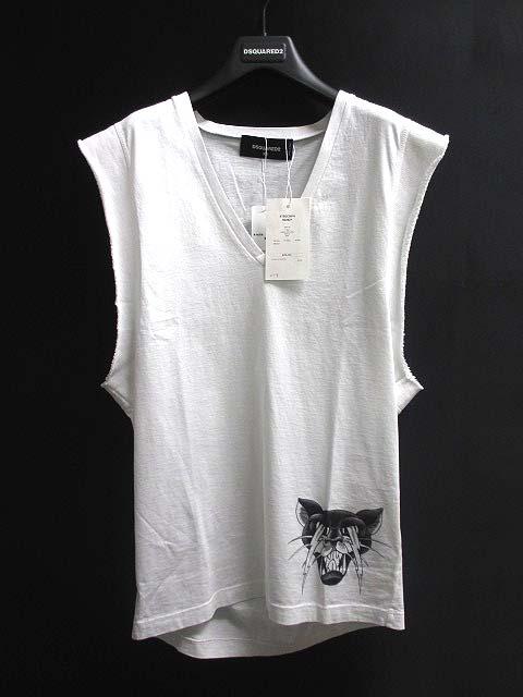 注目の 【】未使用 ディースクエアード DSQUARED2 ノースリーブ