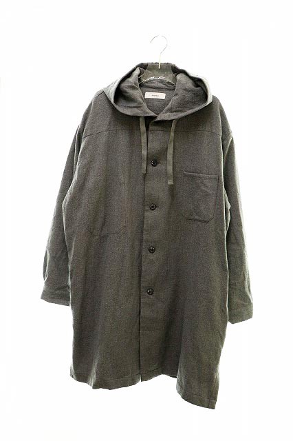 開店祝い マーカ Marka 18aw Butcher Shirts Coat ブッチャー シャツ コート グレー1 ブランド古着ベクトル メンズ 大注目 Www Flixel Org