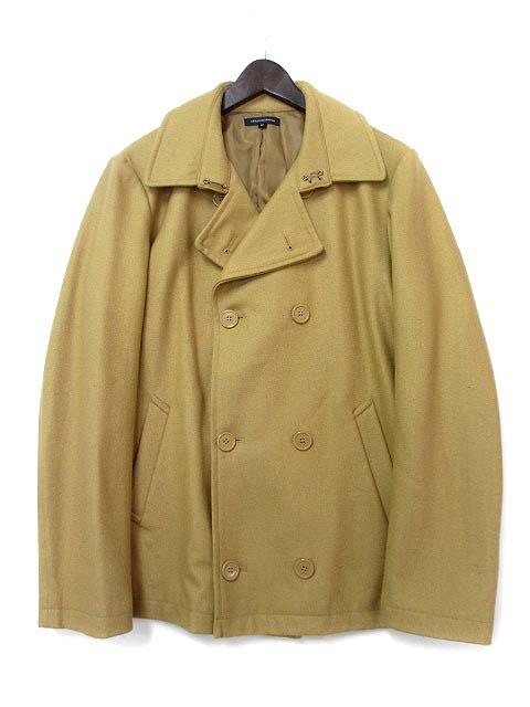 中古 アーバンリサーチ Urban Research Pコート 40 L ベージュ ウール