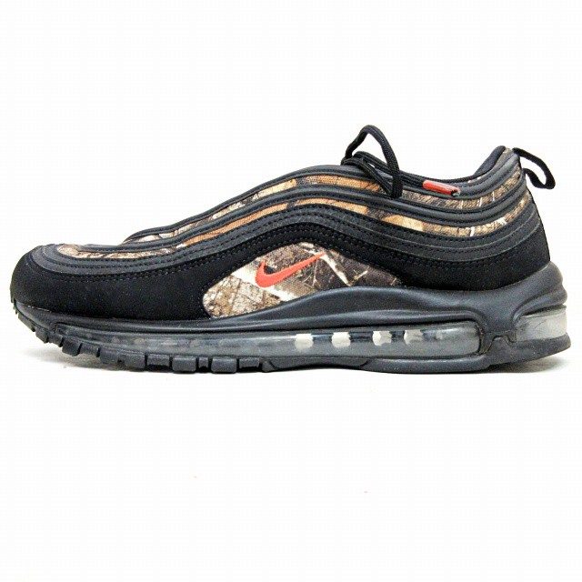 【中古】ナイキ NIKE BV7461-001 エア マックス 97 リアルツリーカモ AIR MAX 97 REAL TREE CAMO スニーカー ブラック 10.5