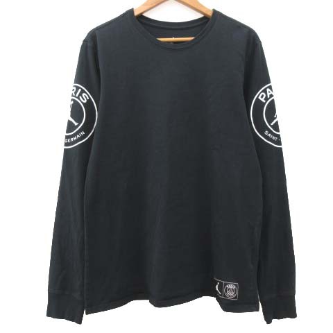 正規店仕入れの ナイキ Nike Psg ジョーダン Tシャツ 長袖 パリサンジェルマン カットソー M 黒 ブラック メンズ アウトレット送料無料 Olsonesq Com