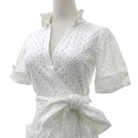 けるため ダイアンフォンファステンバーグ Mサイズ 白 レディースの通販はau Pay マーケット ブランド古着のベクトル 商品ロットナンバー ラップ ワンピース レース インド製 国内正規 6 がベクトル