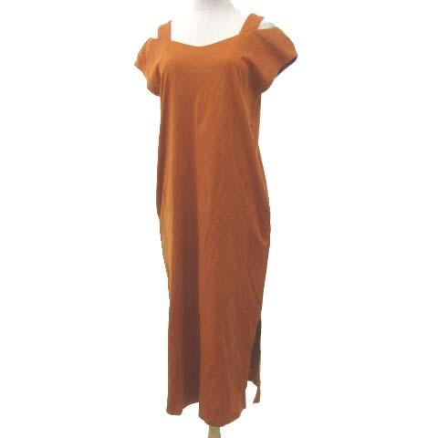 人気第1位 エストネーション 近年モデル オフショル ワンピース ロング ノースリーブ 38 Mサイズ ブラウン レディース セール30 Off Www Songtainews Net