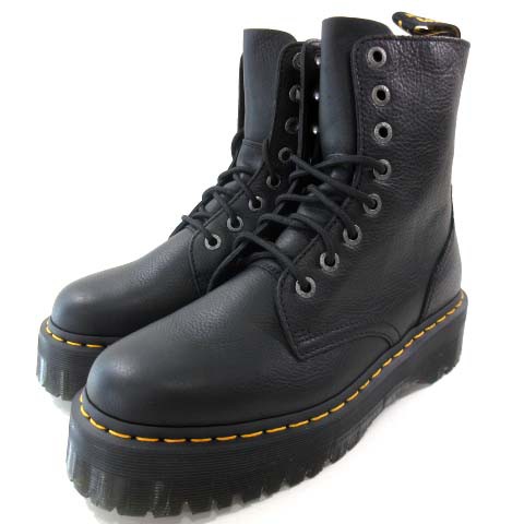 【中古】未使用品 ドクターマーチン 20AW QUAD RETRO JADON PISA 8EYE BOOT 26378001 8ホール ブーツ 厚底 シボ レザー UK8 27.0cm相当