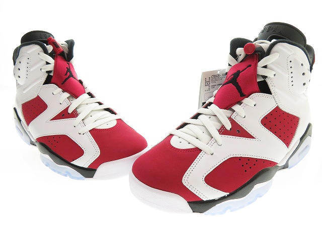 2021春夏】 【】ナイキ NIKE AIR JORDAN 6 RETRO OG CARMINE 2021 エア ...