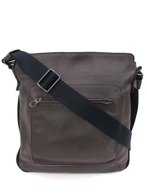 中古 ボッテガヴェネタ Bottega Veneta レザー ショルダーバッグ メッセンジャーバッグ メンズの通販はau Wowma ワウマ ブランド古着のベクトル 商品ロットナンバー