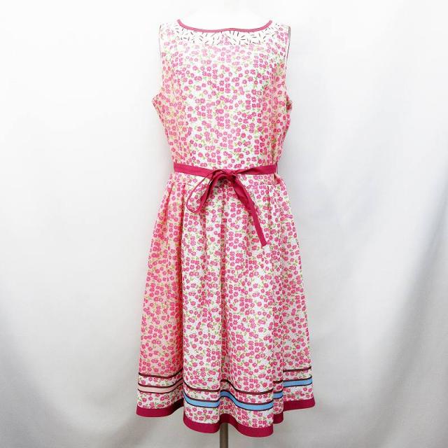 新作からsaleアイテム等お得な商品満載 未使用品 エムズグレイシー M S Gracy M S Gracy ワンピース ノースリーブ 花柄 Xl相当 総柄 42 Xl相当 Fs 白 ピンク 名護市 00eb150b Blog Vempraapolo Com Br
