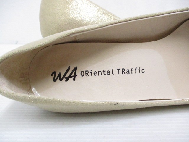 中古 オリエンタルトラフィック Oriental Traffic 美品 ラメ パンプス