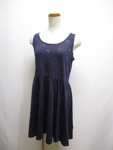 中古 ワンアフター アナザー ナイスクラップ One After Another Nice Claup リボン柄 ノースリーブ ワンピースの通販はau Pay マーケット ブランド古着のベクトル 商品ロットナンバー