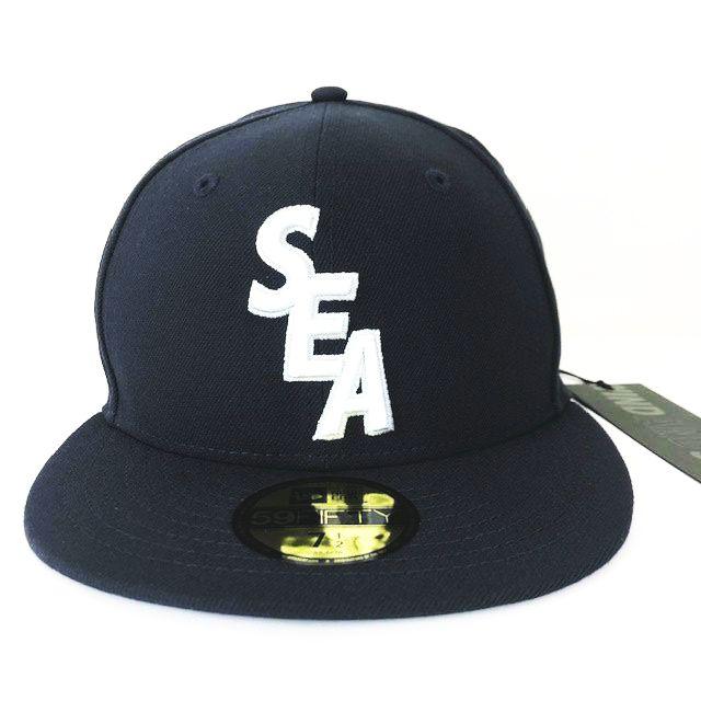 偉大な 未使用品 ウィンダンシー Wind And Sea Newera 59 Fifty Cap Navy 7 1 2 59 6cm ニューエラ キャップ 帽子 21年春夏再販 Www Flixel Org