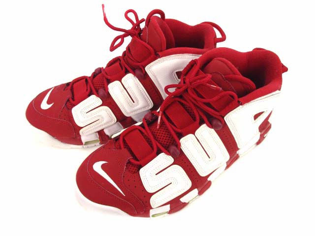 非常に高い品質 ナイキ Nike シュプリーム Supreme シュプリーム スニーカー アップテンポ シューズ Supreme 靴 エア モア アップテンポ シュプリーム 600 オープニング大セール 4a61ab5b Acquamarao Com Br