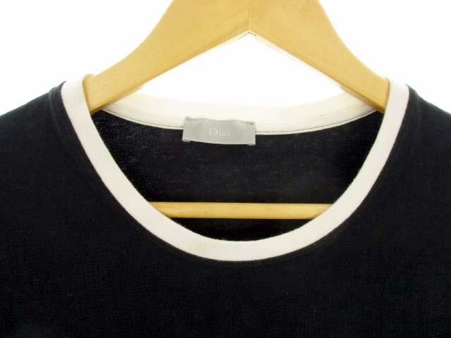 値引きする ディオール Dior 長袖 カットソー Tシャツ ロンt Bee刺繍 蜂 クレリック リンガー コットン ストレッチ 黒 白 在庫一掃 Graceowennursery Co Uk