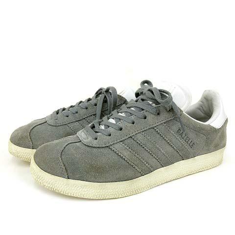 中古 Adidas Originals For United Arrows Gazelle ガゼル スニーカー スエード 23 グレー Sej R レディースの通販はau Pay マーケット ブランド古着のベクトル 商品ロットナンバー
