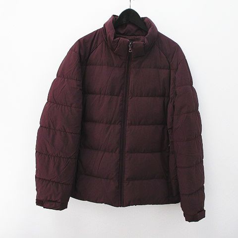 中古 ユニクロ Uniqlo ダウンジャケット コート L 紫系 パープル