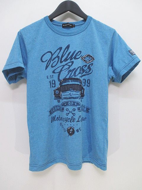 中古 ブルークロス Blue Cross 半袖 Tシャツ L 青系 ブルー プリント キッズ 子供服 の通販はau Pay マーケット ブランド古着のベクトル 商品ロットナンバー