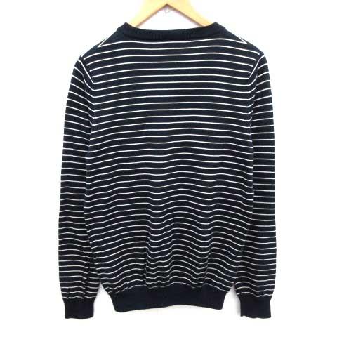 中古 ラコステ Lacoste セーター ニット ボーダー 長袖 3 紺 白 Ym メンズの通販はau Pay マーケット ブランド古着のベクトル 商品ロットナンバー