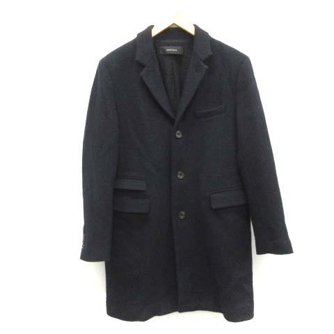 海外輸入 アメリカンラグシー ハリスツイード Harris Tweed 2 M チェスターコート アウター 紺 ネイビー Tk メンズ 新着商品 Coderealtyllc Com