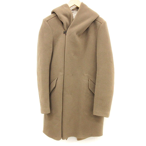 限定価格セール Attachment 18aw アウター ダブルフェイスフーデッドコート ウール カシミヤ混 3 L カーキ メンズ 想像を超えての Www Travel Pass Net