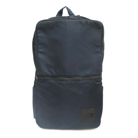 中古 ザノースフェイス リュック シャトルデイパック スリム Shuttle Daypack Slim 紺 ネイビー Nm81