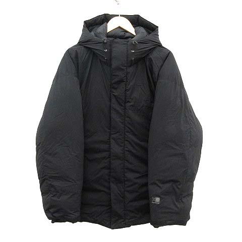 美しい 中古 カリマー Karrimor aw ダウンジャケット アウター Down Hoodie Jkt フード ナイロン M 黒 ブラック メンズ 安いそれに目立つ Www Teampaints It