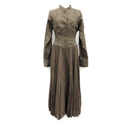 中古 アメリヴィンテージ aw シャツワンピース ドレス Shapely Corset Dress プルオーバー 長袖 ロング M カーキの通販はau Pay マーケット ブランド古着のベクトル 商品ロットナンバー