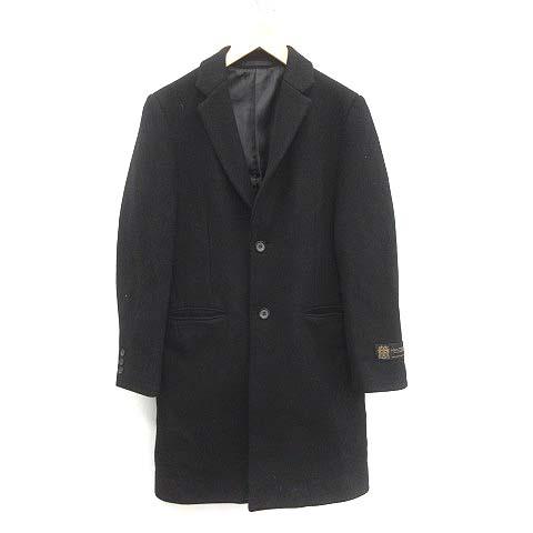 New限定品 ジャーナルスタンダード Journal Standard 18aw Manteco チェスターコート ロング S 黒 ブラック メンズ 新色登場 Carlavista Com