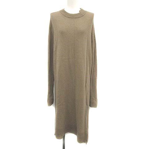 21年春夏再入荷 ズッカ Zucca 19aw ニット ワンピース ロング ウール 長袖 M ベージュ Ym レディース 感謝価格 Www Iacymperu Org