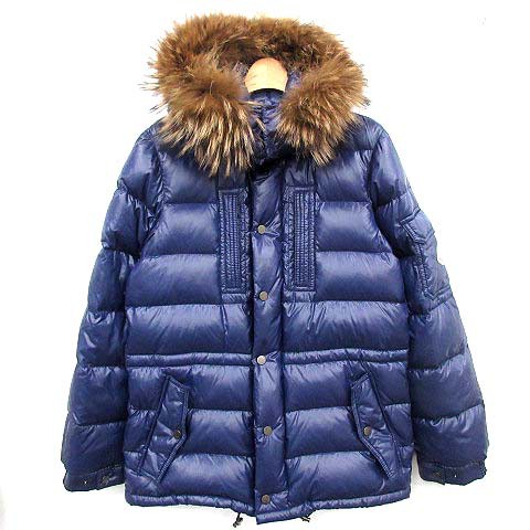 目玉商品 モンクレール Moncler Rod ロッド ダウンジャケット アウター フード ファー アニメタグ 0 Xs 青 ブルー 新品本物 Upik Ac Ug